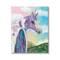 Stupell Industries Starry Eyed Unicorn Floral Fantasy Meadow Canvas Wall Art